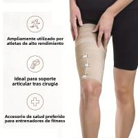 3/4 Pack De Banda Elástica Ajustable Universal Para Muñeca Rodilla Pierna Y Pies Tamaño Extendible Hasta 177.77 Pulgadas Poliéster Soporte De Compresión - details 2