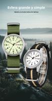 Reloj De Campo Para Mujer TPW 2026 Luminoso 38mm Fácil De Leer Con Correa De Tela Mostrador De 24 Horas Fecha Función Día Movimiento De Cuarzo - details 2
