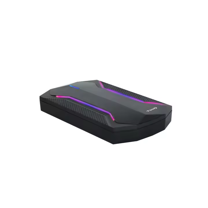 TooQ TQE-2599RGB caja para disco duro externo Carcasa de disco duro/SSD Negro 2.5" - 1