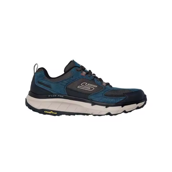 Zapatilla Hombre Skechers D'Luz Negro/Azul - 1