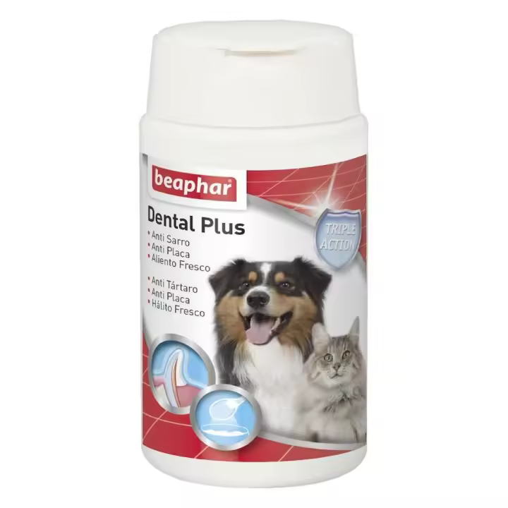 Beaphar Dental Plus para Perros y Gatos Polvo dental para perros y gatos - 1
