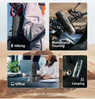 HiBREW H4C BARISTA ULTRA, Portable Coffee Machine, Detachable Battery, Wireless Heating, AdjustableTemperature (85~95°C), Professional Bottomless 51mm Portafilter, 20-BarHigh Pressure, 100mL Water Tank, with Aluminum Alloy Stand, 7500mAh Battery - details 29