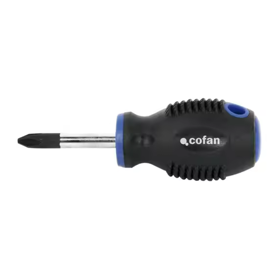Destornillador corto de carrocero DIN 5262, 5265 y ISO 8764-1 COFAN - 1