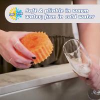 Esponja para fregar, paquete múltiple, esponjas para lavado platos, estropajos que camian La Textura y no Rayan, Productos de pieza - details 1