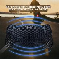 Almohadilla De Silla De Motocicleta Honeycomb Gel Con Telas De Malla 3D Absorbedor De Choque Alivio De Presión Transpirable - details 8