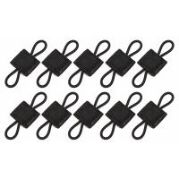 10pcs Cinta Elástica De Nylon MOLLE Con Hebilla Para Exterior Senderismo Caza Chaleco De Caza PTT Antenasticks Tubo De PVC - details 8