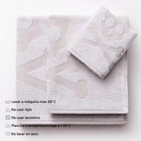 Set toallas de baño (tocador 30x50cm + manos 50x90cm + baño 70x140cm) 450GSM en algodón varios colores Scalpers Home - details 41