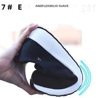 Zapatos De Seguridad Veraniegos Para Hombres Y Mujeres Zapatillas De Trabajo Con Punta De Acero Indestructible Antigolpes Suela EVA Mesh Superior Zapatos De Otoño - details 3