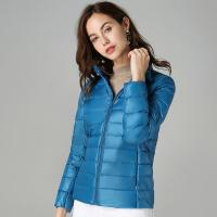 Chaqueta De Invierno Para Mujer Ligeramente Acolchada Con Capucha Cierre De Cremallera Impermeable Y Térmica Con Bolsillos Estilo Casual - details 19