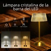 Lámpara De Mesa LED Sin Cable Recargable Por USB Luz Nocturna Táctil Para Decoración De Habitación Café Bar Hotel Estilo Moderno - details 1