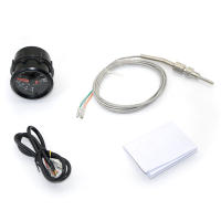 Gauge De Coche LED 52mm 7 Colores Boost/Temperatura De Agua/Temperatura De Aceite/Presión De Aceite/Voltímetro/Área De Combustible/EGT/Tachímetro RPM +Gauge Pods - details 14