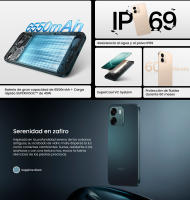 OPPO A6 6/256GB Black, Qualcomm Snapdragon 685, Pantalla HD+ 6.75″, Cámara 50MP, Batería 6550 mAh - details 1