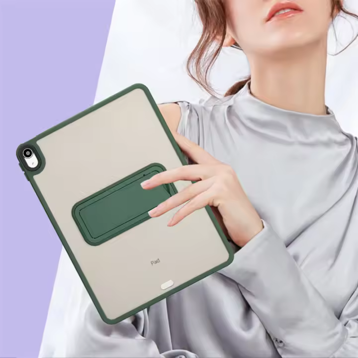 Funda Protectora Para iPad 5ª 6ª 9.7" 7ª 8ª 9ª 10.2" Air 4 Air 5 Air 11 A16 11ª 2025 Pro11 10ª Mini 4 5 6 7 PC+TPU Estuche De Silicona Suave Antigolpes Resistente Al Agua Para Apple iPad - 1
