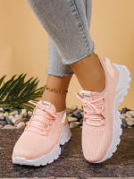 Zapatillas Deportivas Casuales Para Mujer Con Malla Transpirable Y Suelas Suaves Zapatos Deportivos Versátiles Para Todas Las Estaciones - details 1