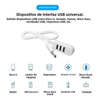 Cargador Multi-función USB 3 En 1 Convertidor Con Hub De Puertos USB Accesorios Para Cables De Datos Extension Splitter Socket - details 5