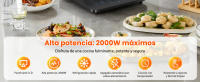 Aigostar Placa de Inducción Portátil de 1 Fuego, 2000W Ultra Fina, 10 Niveles (60-240°C), Temporizador 3H, Seguridad Infantil y Anti-Sobrecalentamiento, de Cristalcerámica para Cocina y Camping - details 1