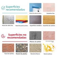 Pegatinas De Pared 3D Rosa Autoadhesivas Para Cocina Y Baño Resistentes Al Agua Y Moho Tamaño 30x30cm Moderno PVC - details 5