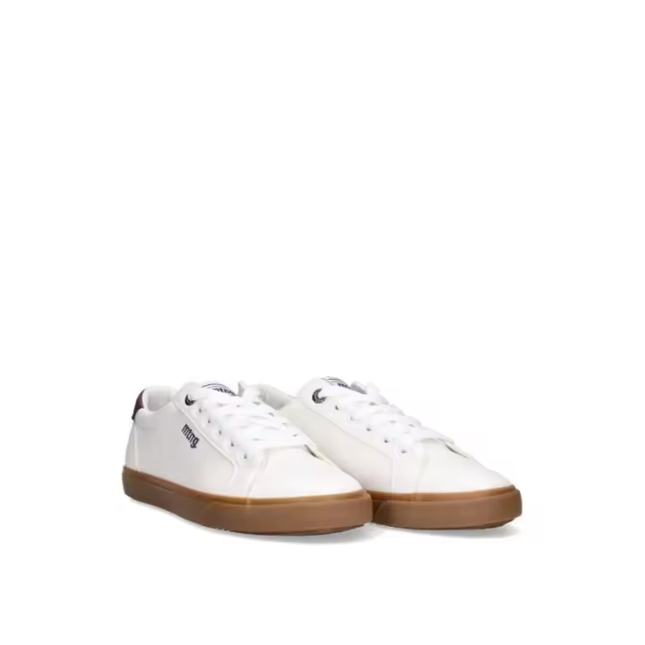 Zapatillas Casual Mustang - Hombre - Suela Plana - Modelo 84732 - Color Blanco - 1