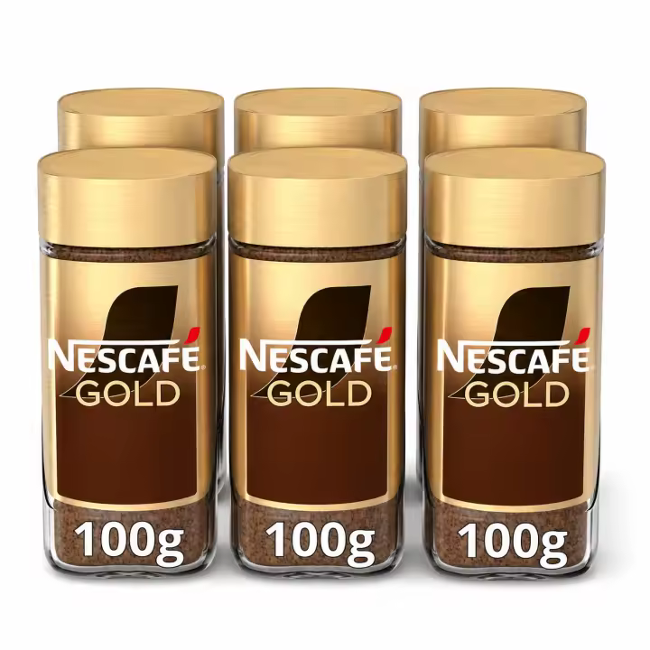 Nescafé Gold Natural Café Soluble, 100g - PACK 6 UDS - QUMIR - 1
