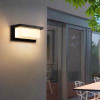 Lámpara De Pared LED Impermeable Para Exterior Iluminación De Jardín Y Villa Moderna Para Balcón Material ABS - details 4