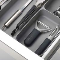 Joseph Joseph DrawerStore Organizador de Cubiertos y Utensilios, 5 compartimentos para cubiertos, gris - details 1