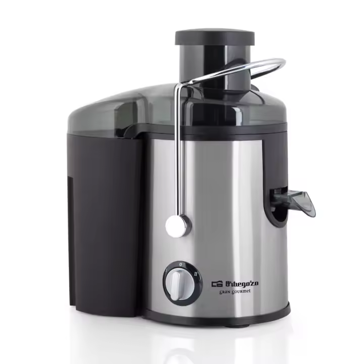 Orbegozo LI 5060 Licuadora de Extracción 600W – Acero Inoxidable, Tubo 65 mm, 2 Velocidades, Sistema Antigoteo, Piezas Aptas Lavavajillas - 1