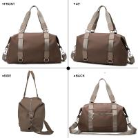 Bolsa de viaje para gimnasio, bolsa de viaje para mujer, bolsa de fin de semana, bolsa de mano para artículos personales, bolsa de yoga con bolsillo húmedo, bolsa de maquillaje para deportes, bailes, - details 3