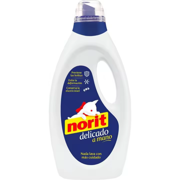 NORIT Delicado detergente líquido a mano botella 45 dosis - 1