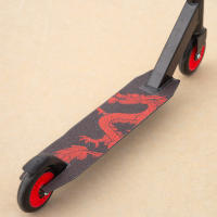 EVO - Patinete 2 ruedas, azul y rojo, manillar giro 360º, medidas 64x45x82 cm, peso máximo soportado 100 kg, freno trasero, base y manillar antideslizantes, juguetes niños +6 años, juguetes aire libre, juegos exterior - details 5