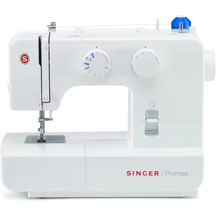 Singer 1409 Promise - Máquina de Coser Mecánica, 9 puntadas, 120 V, color Blanco, 22 x 41 x 35 cm, 6 Kg - 1