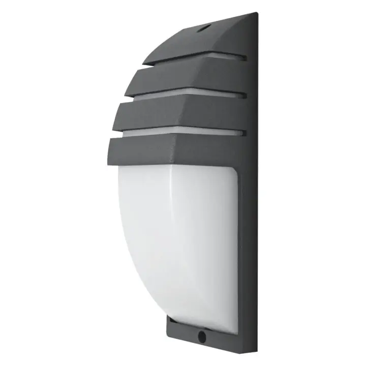 Aplique LED LUXE para Exterior de Aluminio - Potencia de 10W y 600 lúmenes - Ideal para iluminación decorativa en exterior - Hasta 30.000 horas de rendimiento - 1