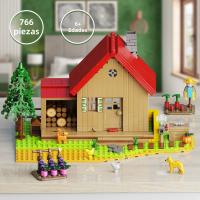 Set De Bloques De Construcción DIY Creativo MOC Stardew Valley Valley De Estrella Granja Modelo Con Animales Árboles Y Plantas Juguete De Rompecabezas Para Niños Regalos Para Niñas - details 3