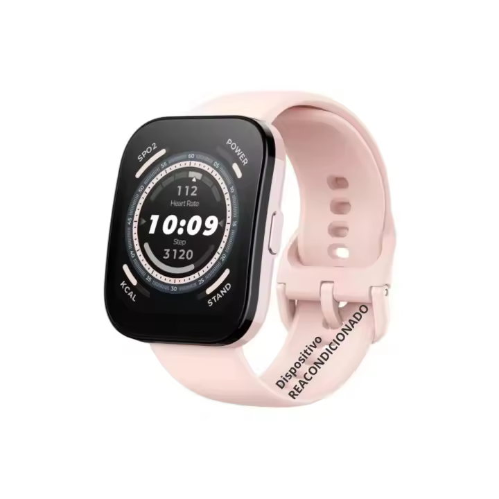 Reloj inteligente Amazfit Bip 5 con GPS y Bluetooth Rosa Pastel - 1