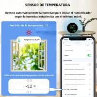 Sensor De Temperatura Y Humedad Inteligente Tuya USB Monitoreo Remoto Por App Para El Hogar Inteligente Compatible Con Alexa Y Google Assistant - details 7