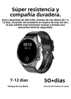 Reloj Inteligente Para Hombres 2025 Con Medición De Presión Arterial Salud Pulsada Terapéutica Uric Acid Lipids Cuidado Del Cuerpo Impermeable - details 31
