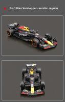 Modelo De Coche De F1 Bburago 1:43 Red Bull Racing RB20 Verstappen #11 Perez Aleación Coche Juguetes De Castillo Rojo Para La Temporada 2024 - details 9
