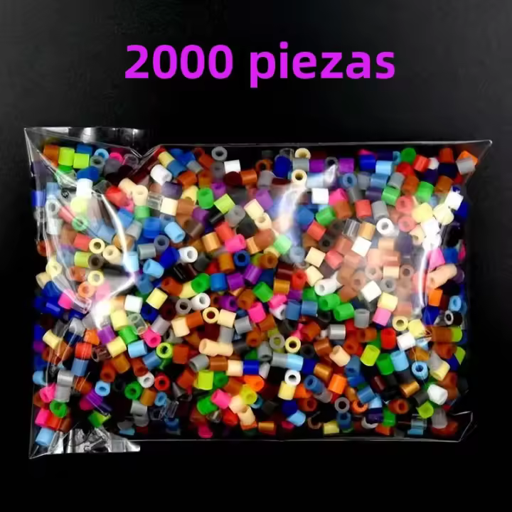 Juego De Puzle 3D Cartoon Hama Beads Set De 9000 Piezas Tamaño 5mm DIY Toy Para Niños Y Adultos Interés Por La Ciencia - 1