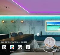 Tira De LED COB RGB Alta Densidad 576 LEDs/m Flexible Y Dimmable FCOB Luz De Colores Cadena De Luz DC12V 24V Para Decoración De Interiores - details 1