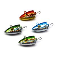 JLC Cabeza Plomada Real Fish 130 mm Vinilo Cebo Blando Pesca Jigging - details 0