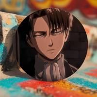 Broche De Anime Levi Ackerman Attack on Titan Badge Redondo Laser Accesorios Para Ropa Y Mochilas Material Metálico Estilo Moderno - details 12