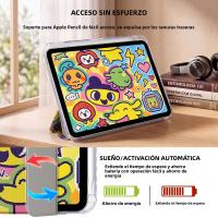 Funda Inteligente Transparente Para iPad 11ª Generación 10ª Generación Cubierta De Cuero Sintético Con Soporte ID Táctil Compatible Con iPad 11 Pulgadas 10.9 Pulgadas - details 1