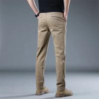 Pantalones Casuales Para Hombre 98% Algodón Gris Caqui Trabajo Pantalones De Oficina Talla Grande Moda Coreana Y2k Ropa De Marca Jogger Cargo - details 22