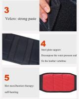 Faja Lumbar con Almohadilla Autocalentable y Soporte Ajustable | Cinturón de Espalda Transpirable con Almohadilla Lumbar Extraíble | Alivio y Compresión para Zona Lumbar, Espalda y Cintura | Uso Diario, Trabajo y Deporte, Tallas S, M, L - details 2