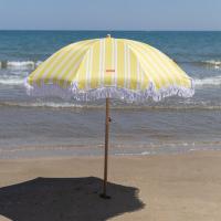 Flamingueo Sombrilla Playa Sombrilla Terraza Exterior Parasol Terraza Sombrilla Playa Grande Sombrilla Playa Proteccion UPF 50+ 210 x 180 cm - details 3