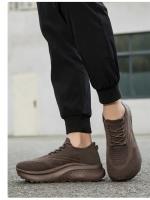 Zapatos De Diario Para Hombre Suela De Goma Plana Transpirable Y Duradera Zapatillas De Exterior Con Diseño Minimalista Talla Verdadera Para Verano - details 19