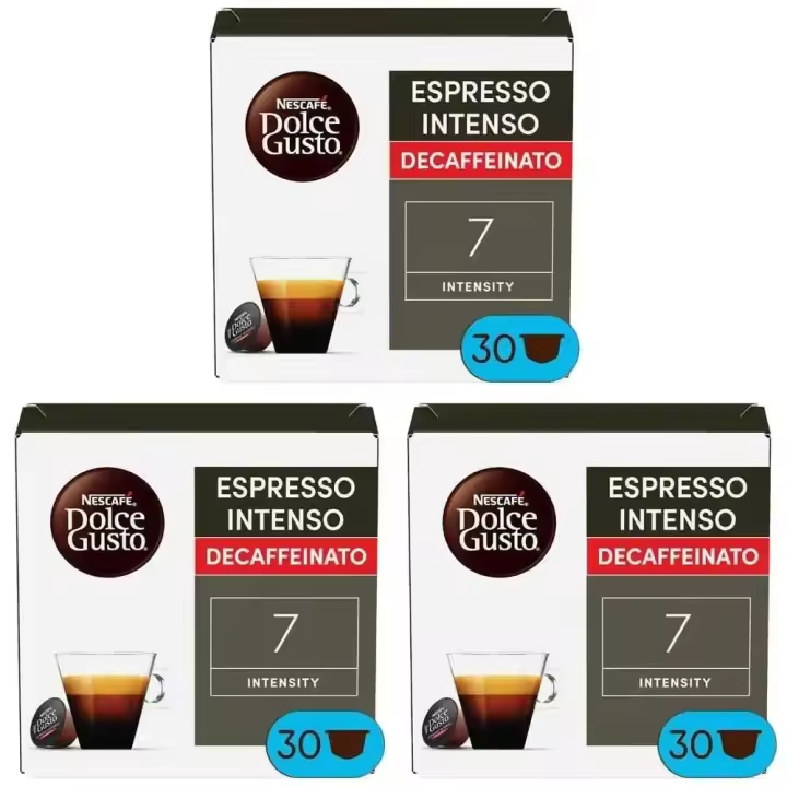Descafeinado Espresso Intenso Magnum 90 cápsulas Dolce Gusto - 1