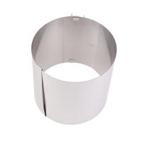 Anillo De Mousse De Acero Inoxidable Molde Circular Ajustable Para Hornear 6-12 Pulgadas Herramienta De Pastelería - details 8