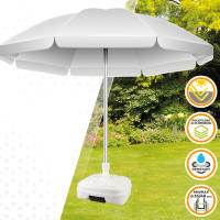 Base para sombrilla cuadrada blanca Ø33-48 mm Aktive - details 1
