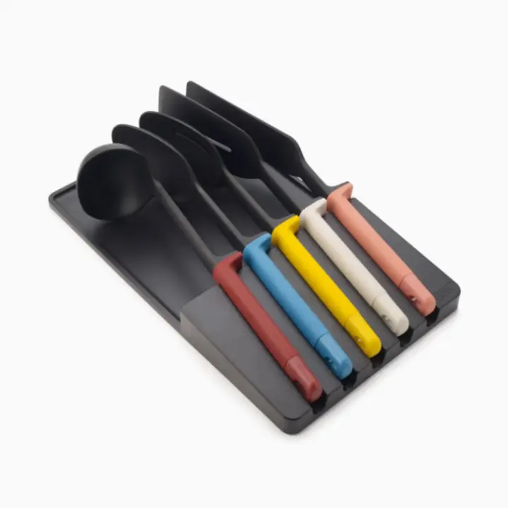 Juego de utensilios Joseph Joseph Elevate 5 piezas multicolores, compactos y funcionales para cajón. - 1