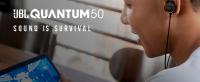 JBL Quantum 50 Auriculares Gaming Intraurales con Micrófono Silenciable y Sonido Potenciado, Multiplataforma, Color Negro - details 0